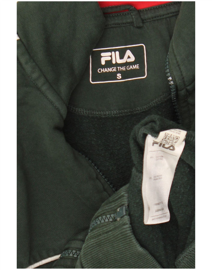 Ανδρική φόρμα Fila Top Jacket Μικρό Χακί ριγέ βαμβακερό