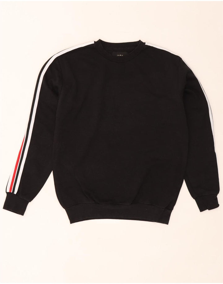 Zara Ανδρικό Φούτερ Jumper Μικρό Μαύρο