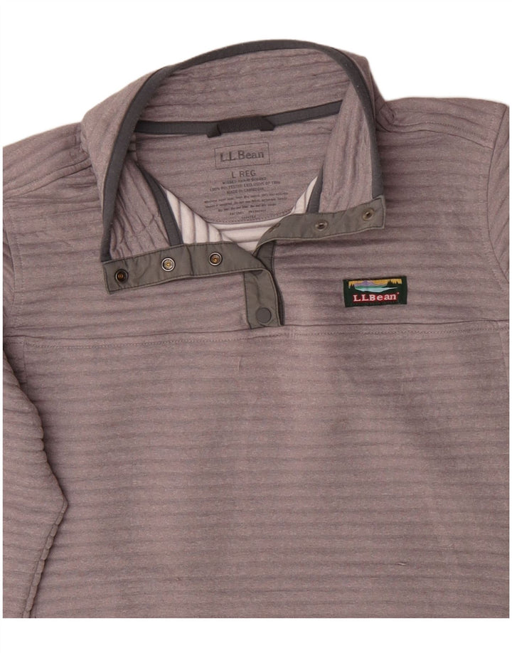 Γυναικείο φούτερ με λαιμόκοψη L.L.Bean Jumper UK 16 Large Grey Polyester