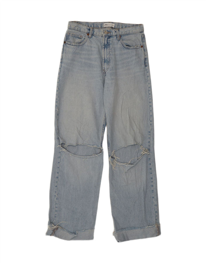 Zara Γυναικείο Ψηλόμεσο Τζιν EU 40 Medium W30 L31 Μπλε