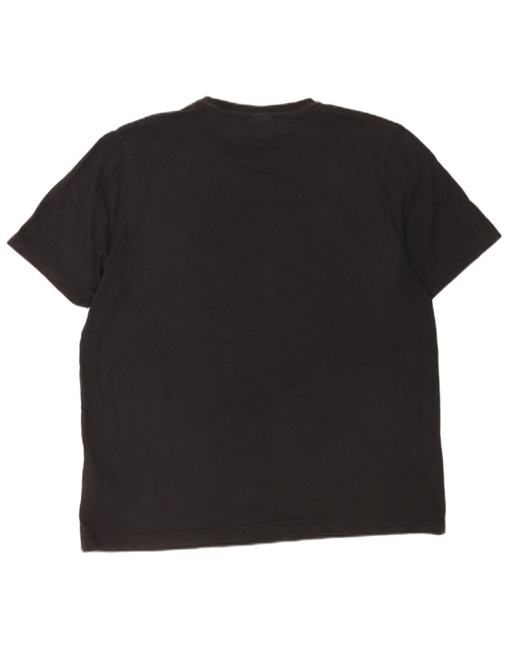 ELLESSE Ανδρικό T-Shirt Top 3XL Μαύρο βαμβακερό