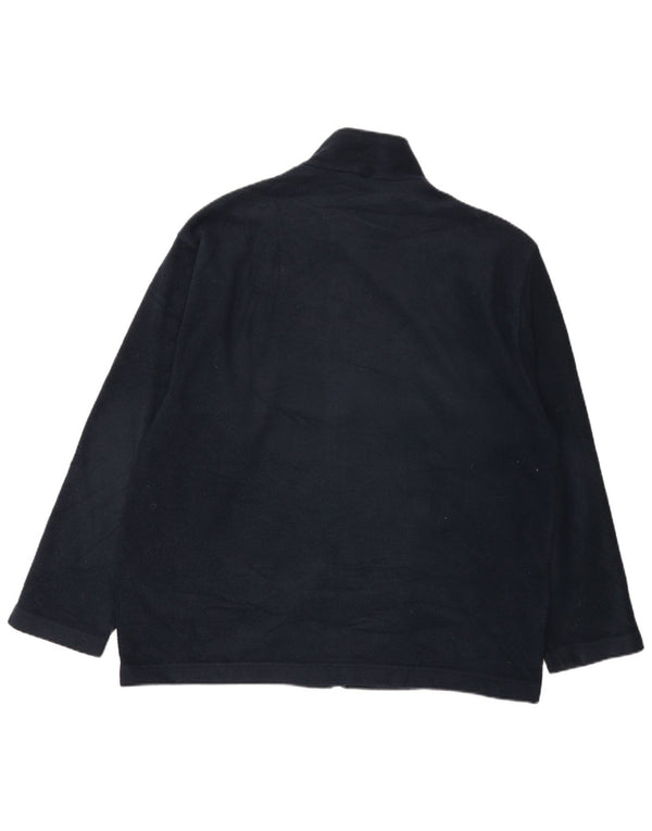 Marks & Spencer Ανδρικό Fleece Jacket UK 44 XL Navy Blue Polyester