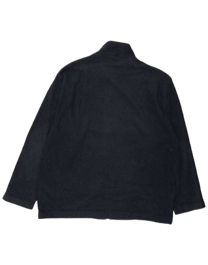 Marks & Spencer Ανδρικό Fleece Jacket UK 44 XL Navy Blue Polyester