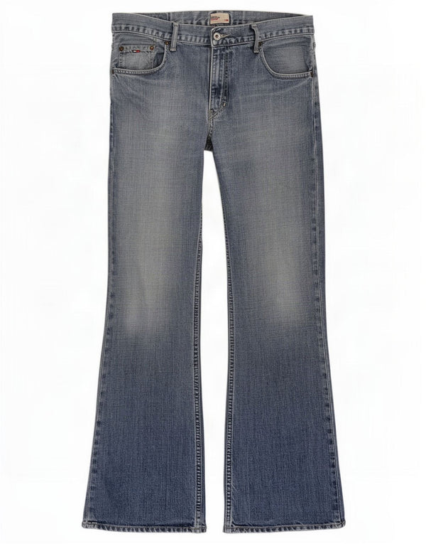 Tommy Hilfiger Γυναικείο Manhattan Bootcut Jeans W34 L31 Μπλε βαμβακερό