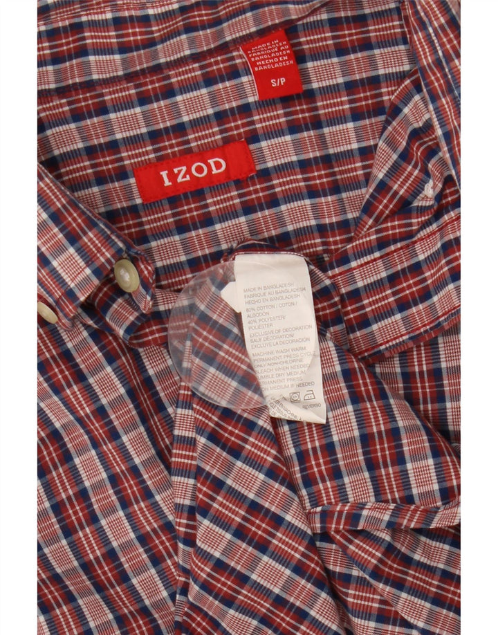 Ανδρικό πουκάμισο IZOD Small Red Check Cotton