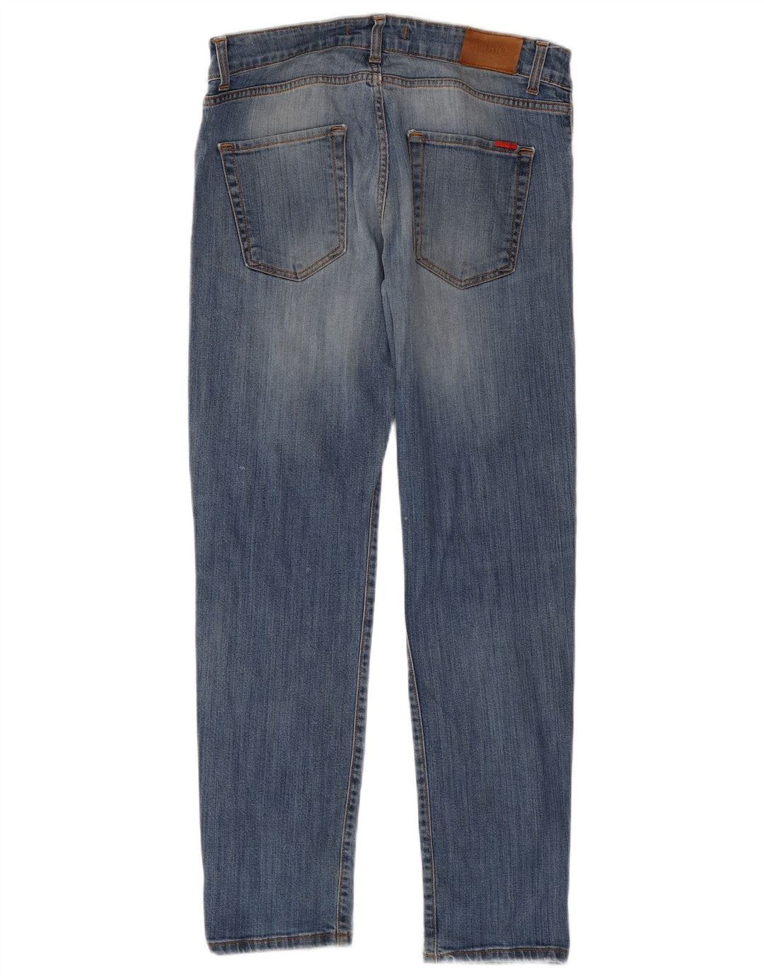 Liu Jo Womens Distressed Slim Jeans W34 L31 Blue