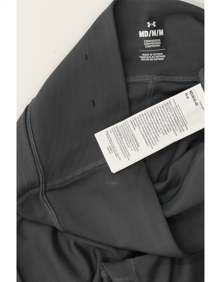 Under Armour Γυναικεία γραφικά κολάν UK 12 Medium Grey Polyester