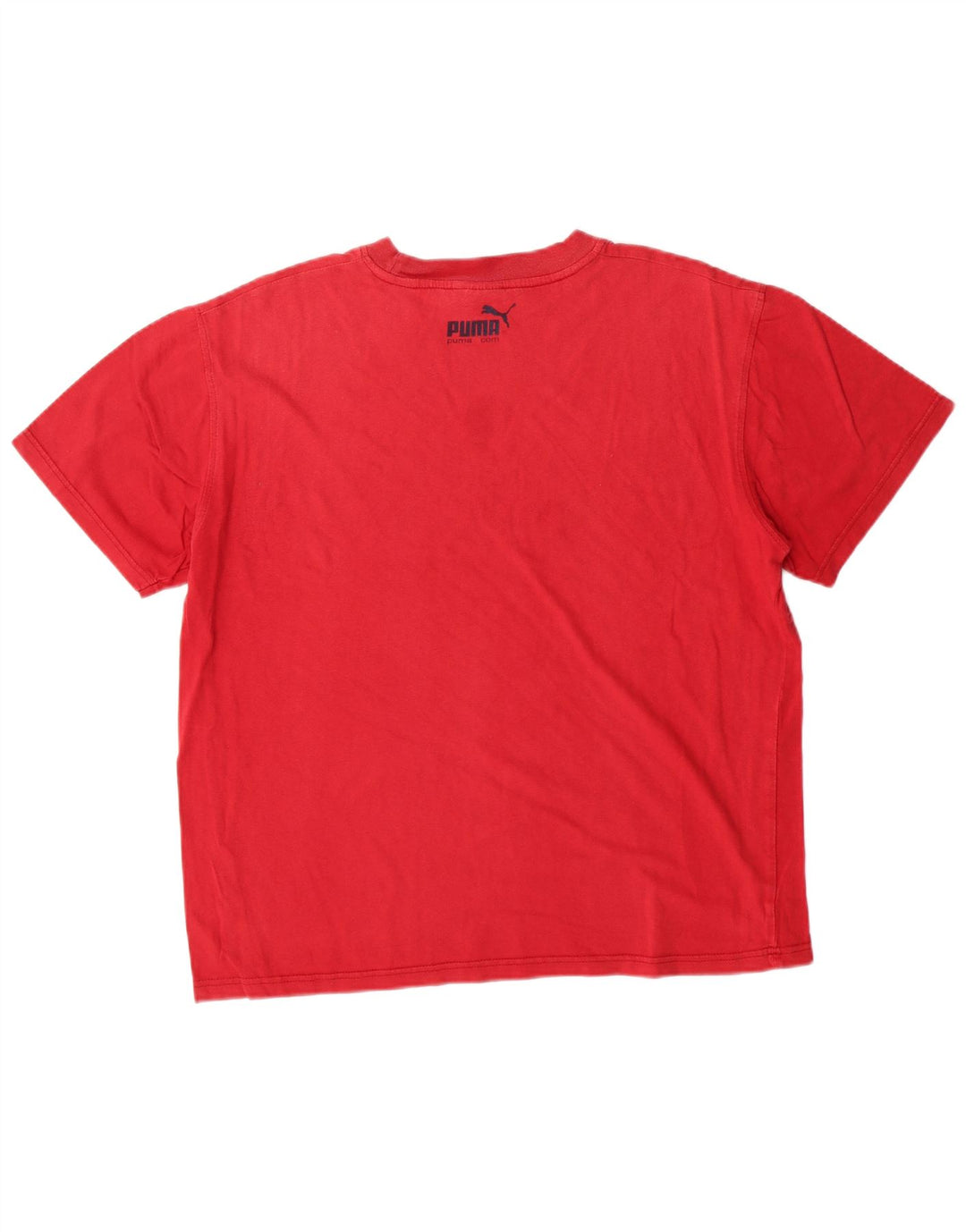 Ανδρικό γραφικό T-Shirt Puma Top μεγάλο κόκκινο βαμβακερό