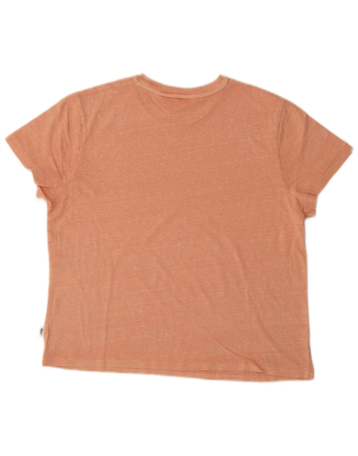 Γυναικείο T-Shirt LEVI'S Top UK 14 Medium Orange