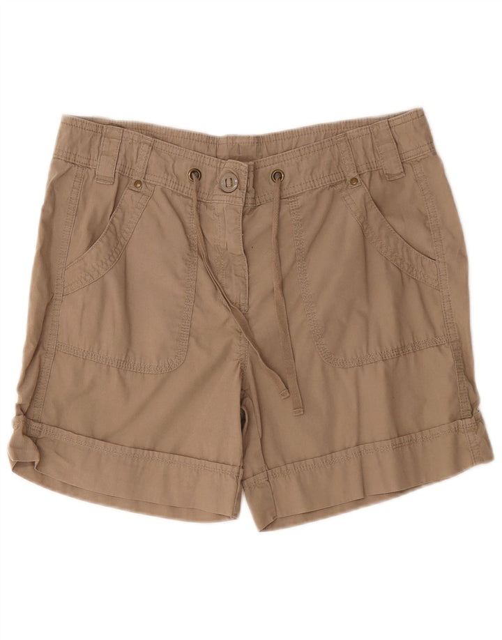 Marks & Spencer Γυναικείο σορτς Cargo UK 12 Medium W32 Χακί βαμβακερό