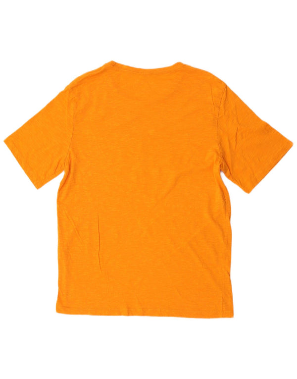 Ανδρικό γραφικό μπλουζάκι Jack & Jones Top Medium πορτοκαλί