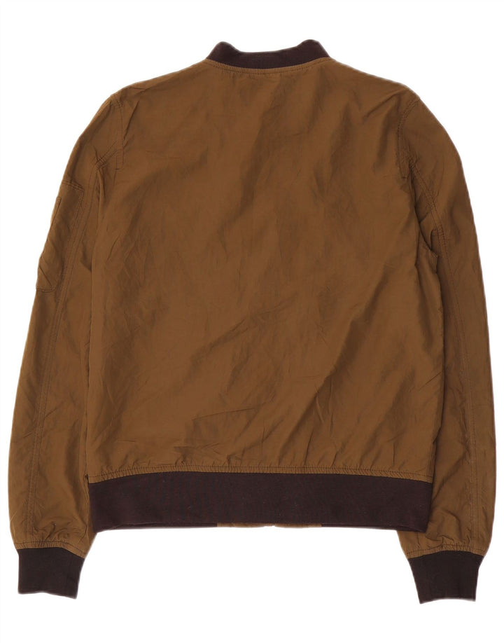 Zara Γυναικείο Oversized Bomber Jacket UK 6 XS Brown