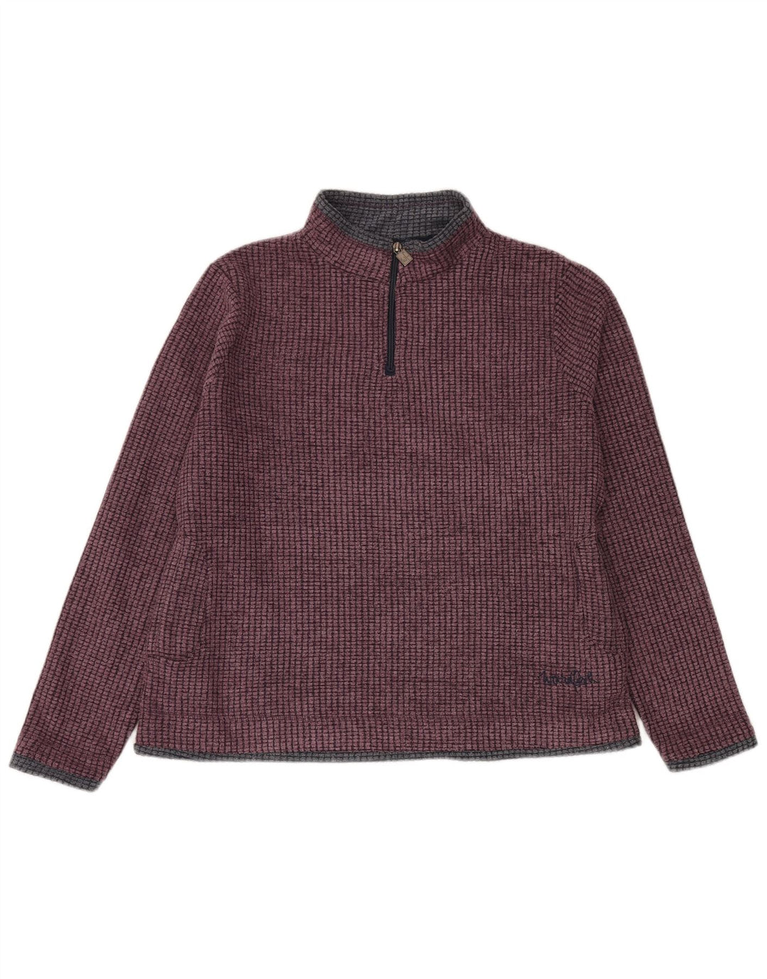 Weird Fish γυναικεία φούτερ με φερμουάρ Jumper UK 18 XL Purple Polyester