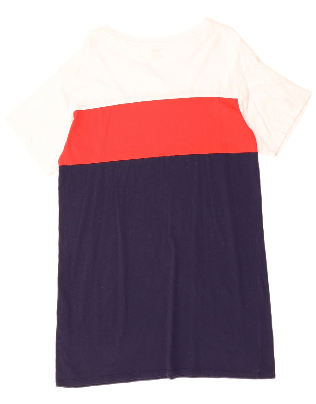 Γυναικείο μπλουζάκι μεγάλου μεγέθους LEVI'S UK 10 Small Navy Blue Colourblock