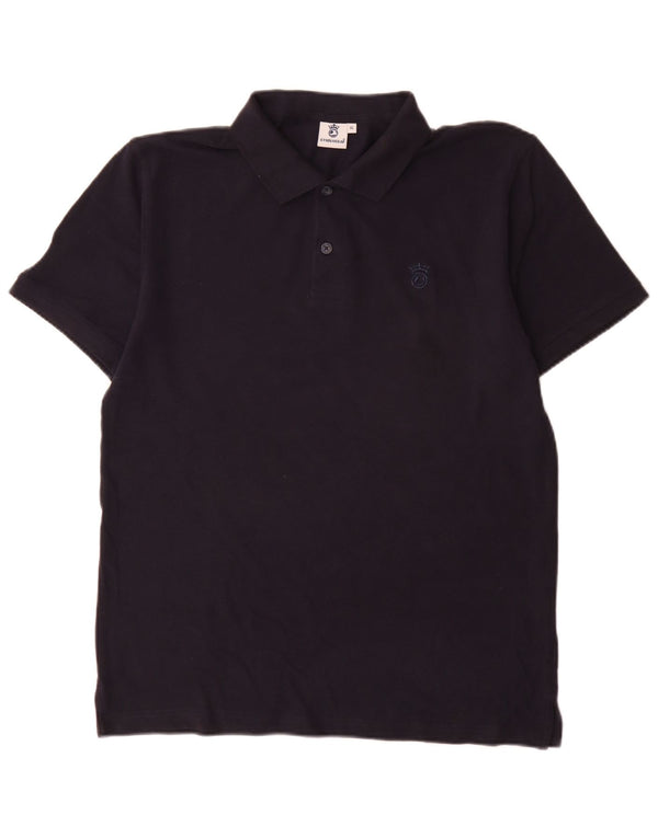 Ανδρικό μπλουζάκι πόλο Gymnasium XL Navy Blue Cotton