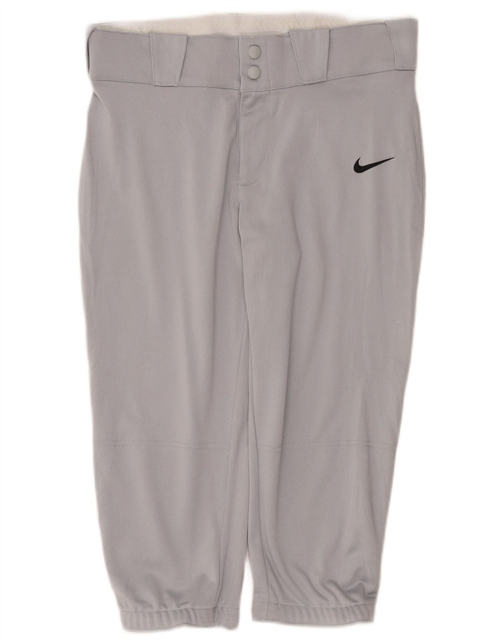 Γυναικεία φόρμα Nike Capri Παντελόνια Joggers UK 12 Medium Grey Polyester