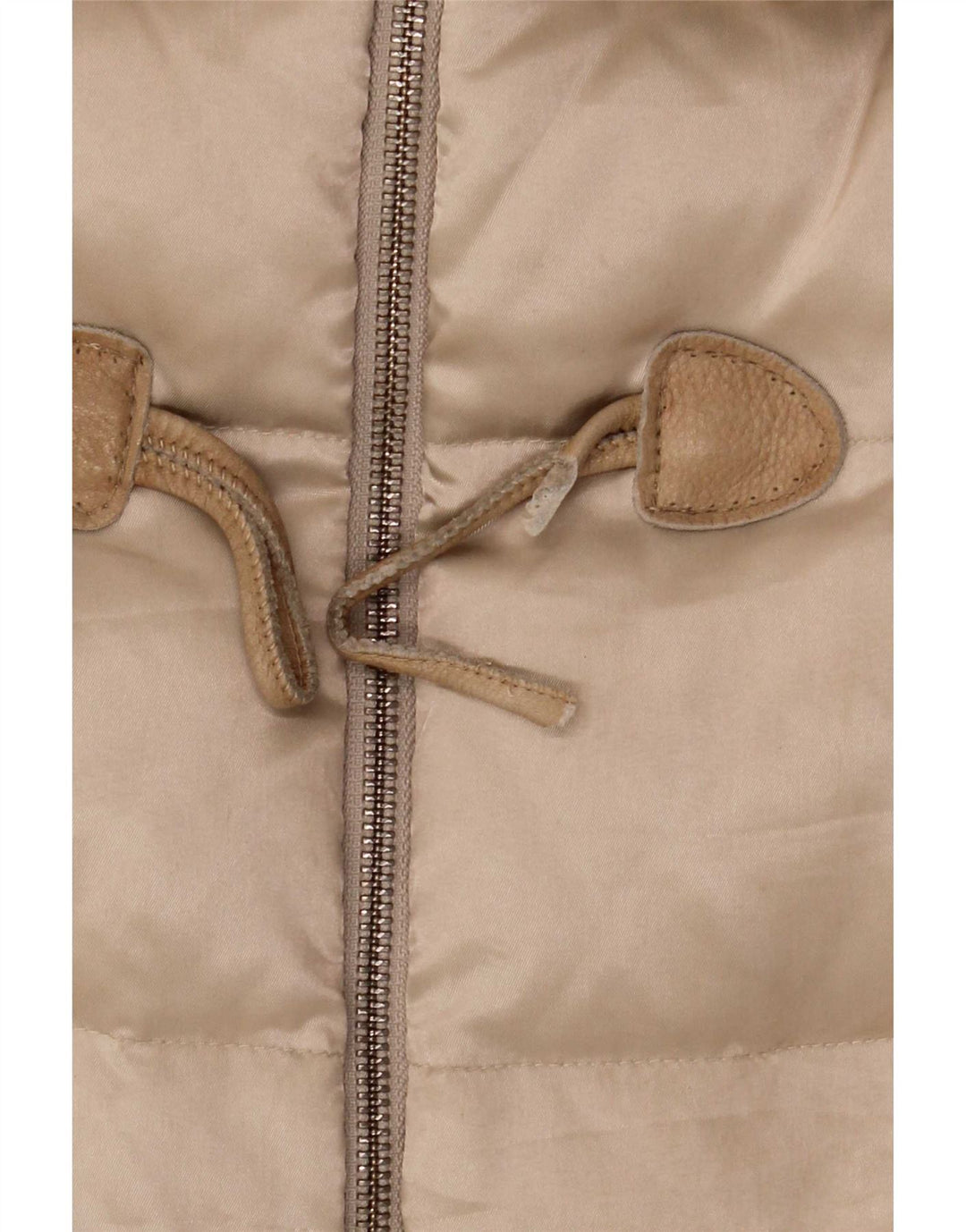 Moschino γυναικείο παλτό Duffle UK 14 Large Beige Polyester