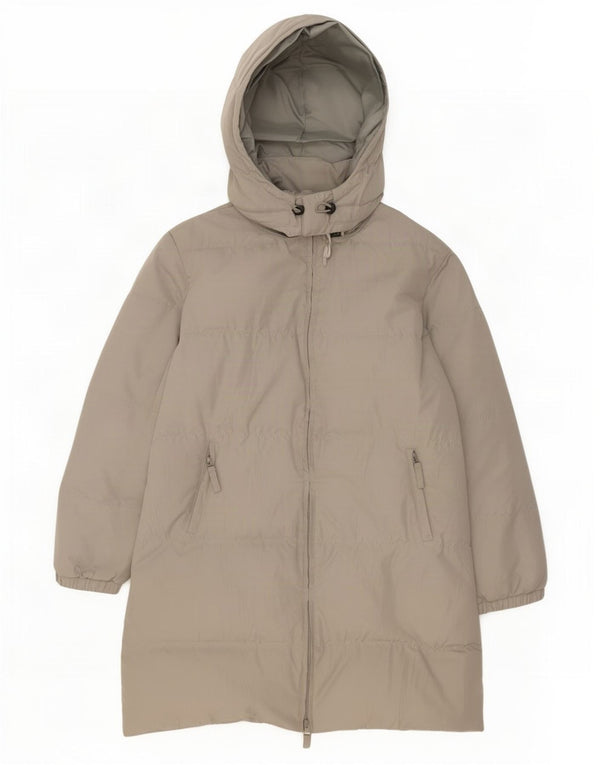 Champion γυναικείο υπερμεγέθη παλτό με κουκούλα UK 10 Small Grey Polyester
