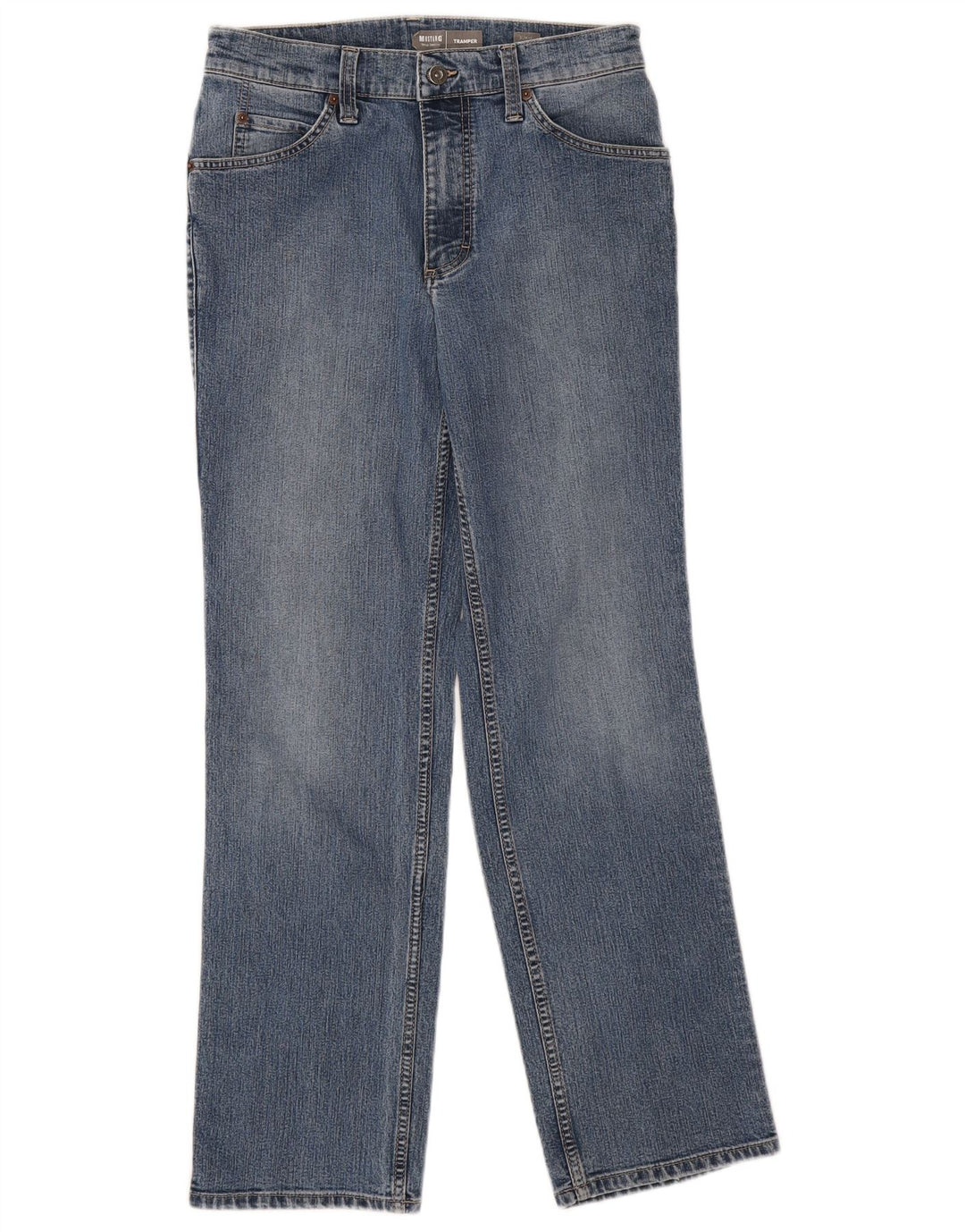 Mustang Ανδρικό Tramper Straight Jeans W32 L32 Μπλε βαμβακερό