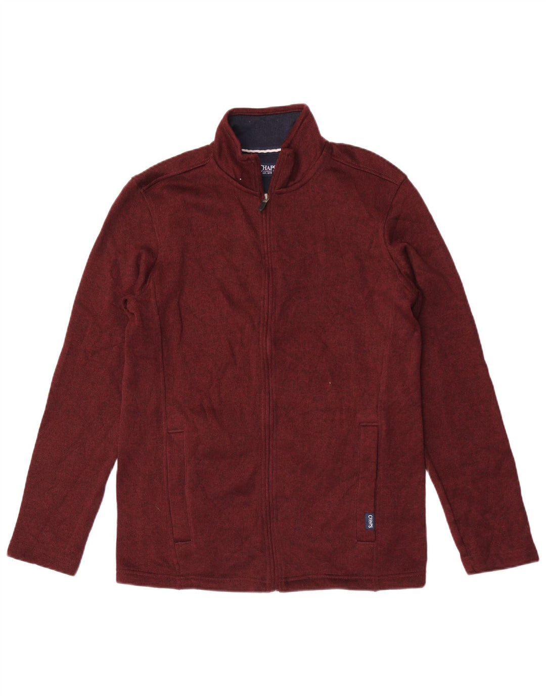 Chaps Ανδρική αθλητική φόρμα Top Jacket Μικρό Βουργουνδί Πολυεστέρας