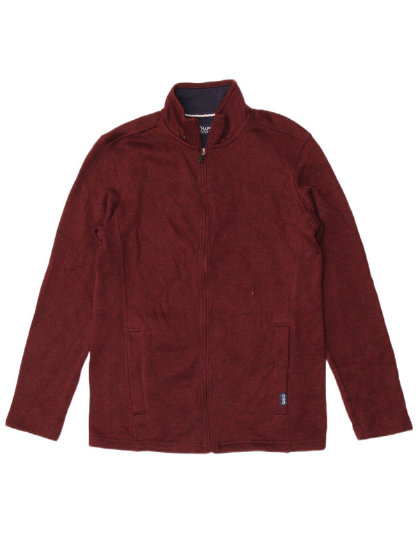 Chaps Ανδρική αθλητική φόρμα Top Jacket Μικρό Βουργουνδί Πολυεστέρας