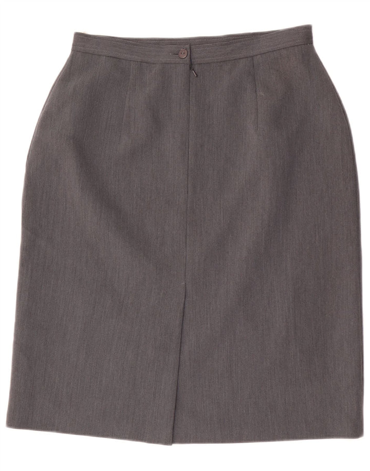 Γυναικεία ίσια φούστα St. Bernard UK 14 Medium W28 Grey Polyester