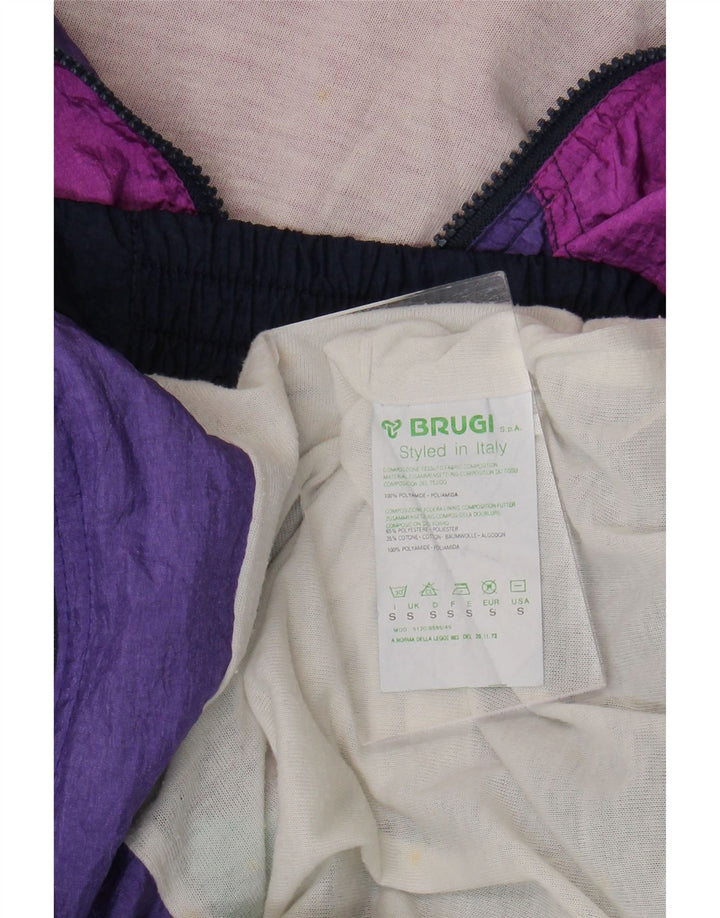 Ανδρική φόρμα Brugi Top Jacket Μικρό μπλε ναυτικό Colourblock Polyamide