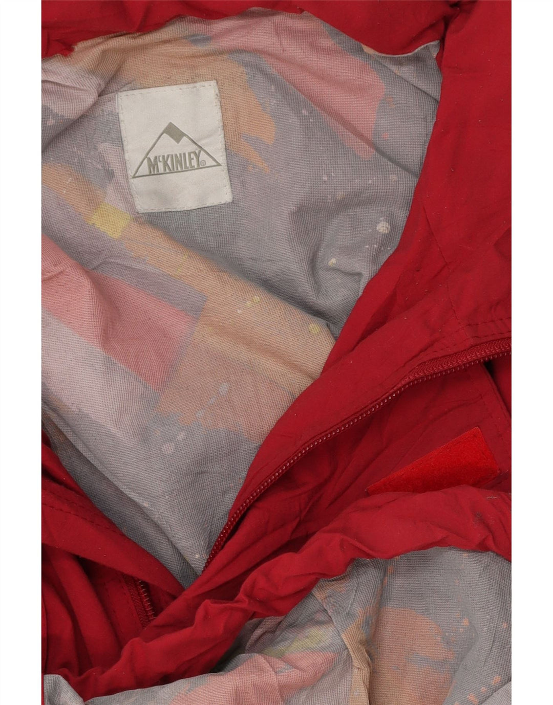 Ανδρικό μπουφάν MC KINLEY Windbreaker UK 42 XL Κόκκινο