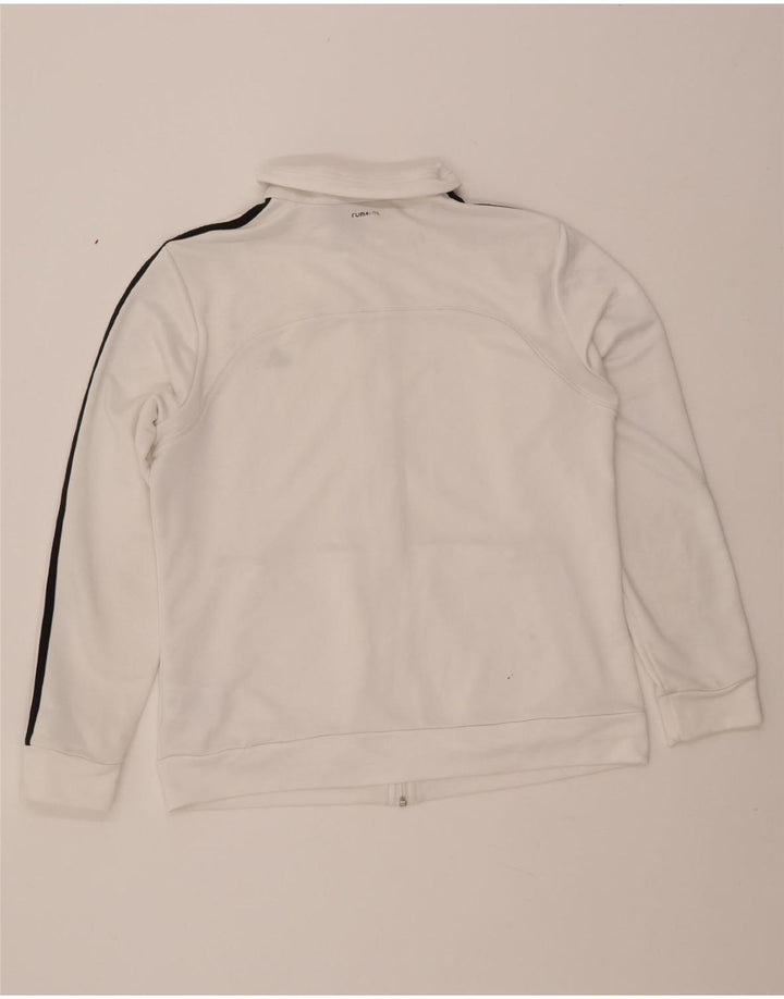 Γυναικεία φόρμα ADIDAS Climalite Top Jacket UK 16/18 Large White
