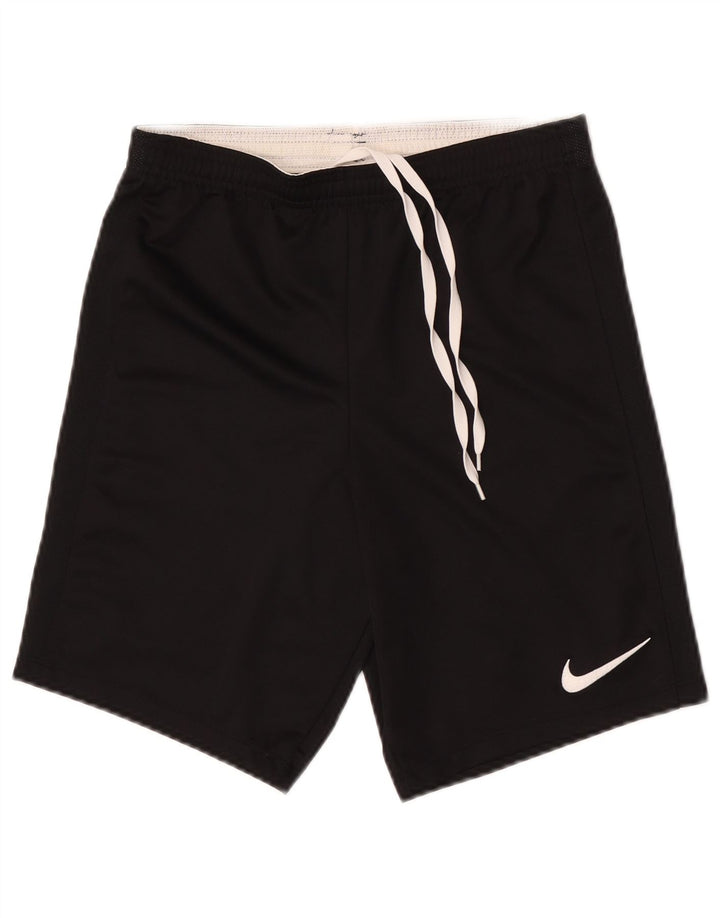 Ανδρικό αθλητικό σορτς Nike Dri Fit, μικρό μαύρο πολυεστέρα