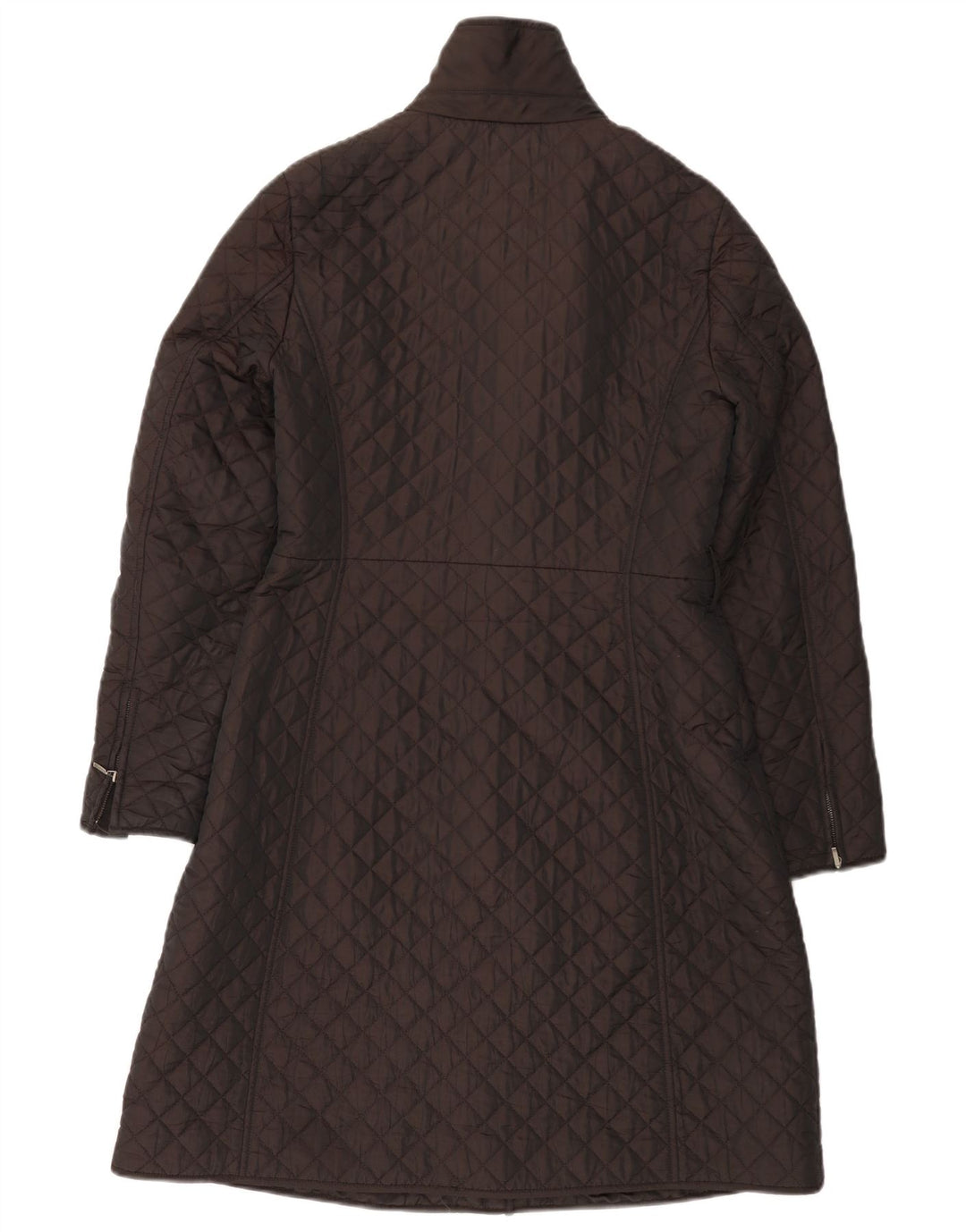 Γυναικείο καπιτονέ πανωφόρι HOBBS UK 10 Small Brown Polyamide