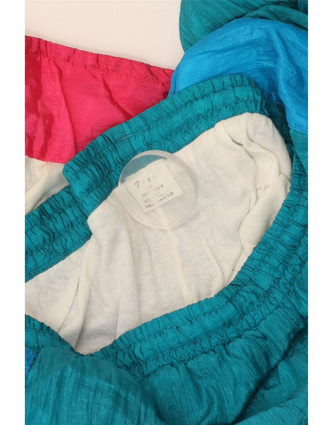 Vintage ανδρική φόρμα XL Blue Colorblock Nylon