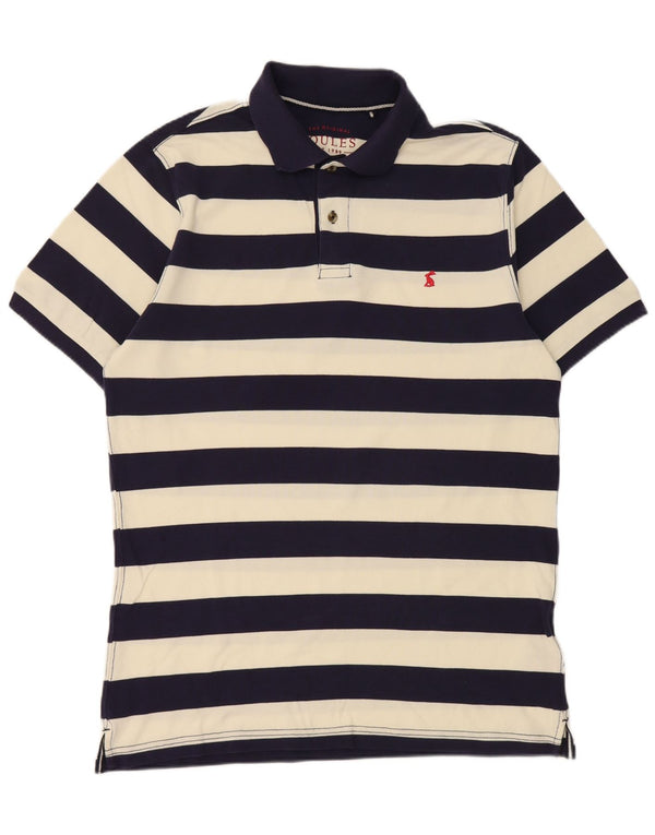 Joules Ανδρικό κοντό μανίκι Classic Fit Polo πουκάμισο μεγάλο Navy μπλε ριγέ