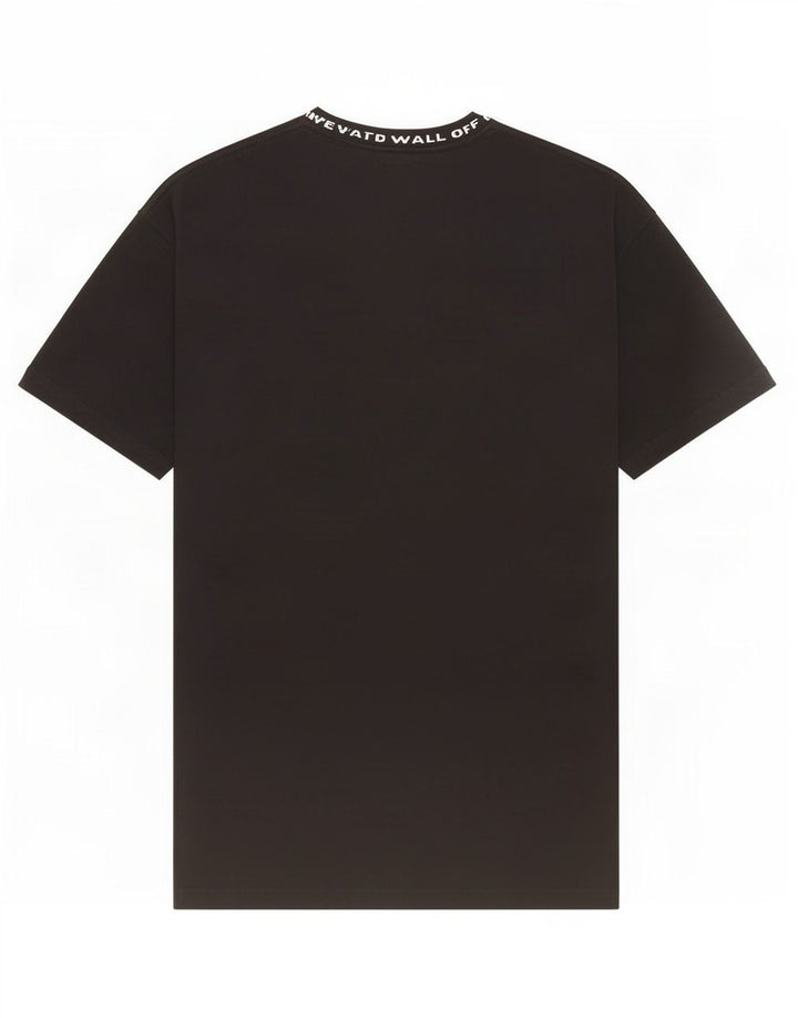 Ανδρικό γραφικό T-Shirt Vans Top μεγάλο μαύρο βαμβακερό