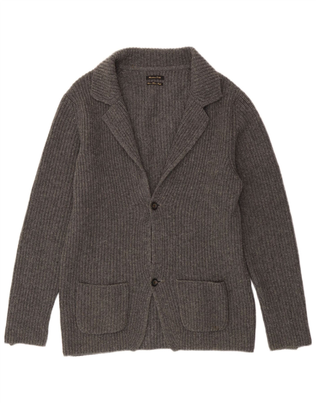 Ανδρικό πουλόβερ ζακέτα Massimo Dutti XL Γκρι