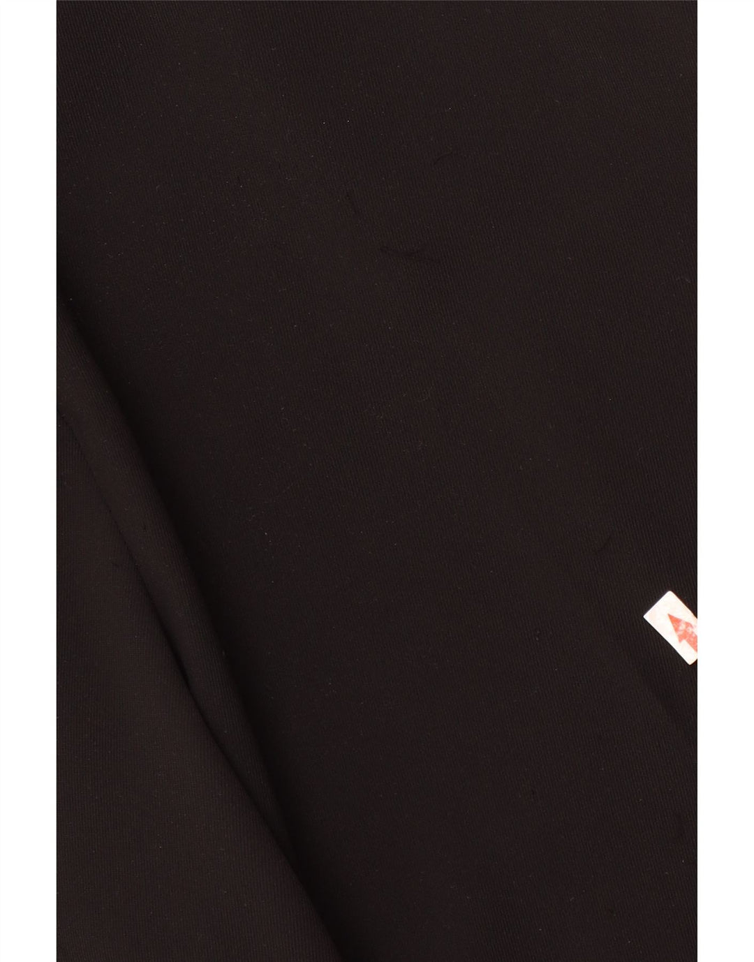 Zara Γυναικείο παντελόνι Chino με φαρδύ πόδι Medium W28 L29 Μαύρο Πολυεστέρας