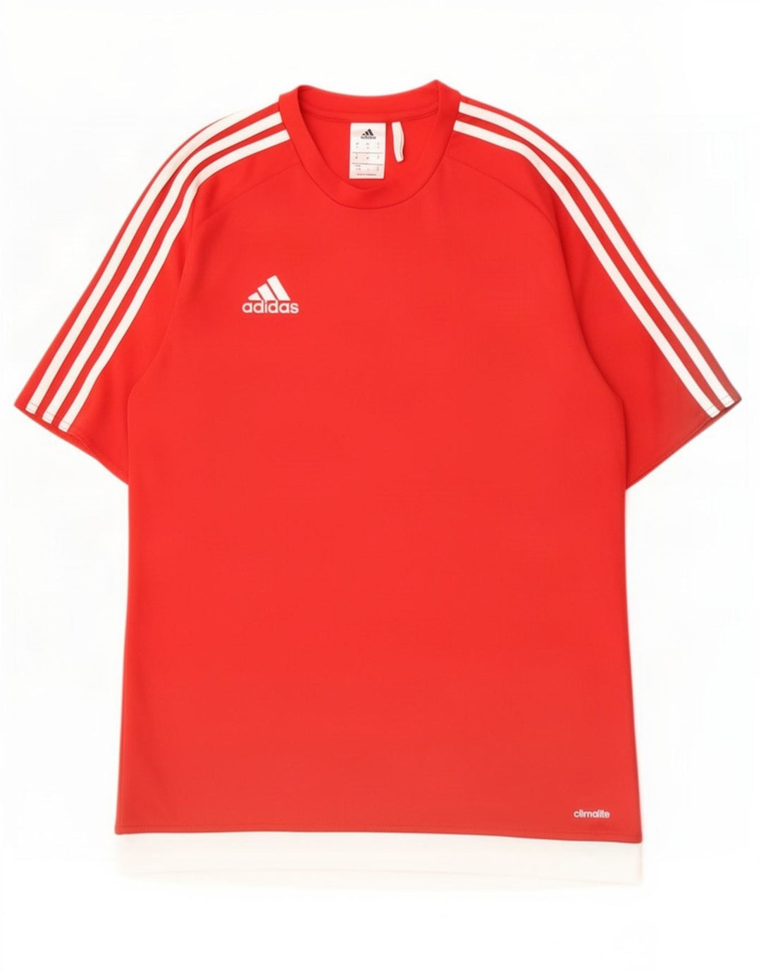 Adidas Mens Climalite Medium Red Colourblock Πολυεστέρας