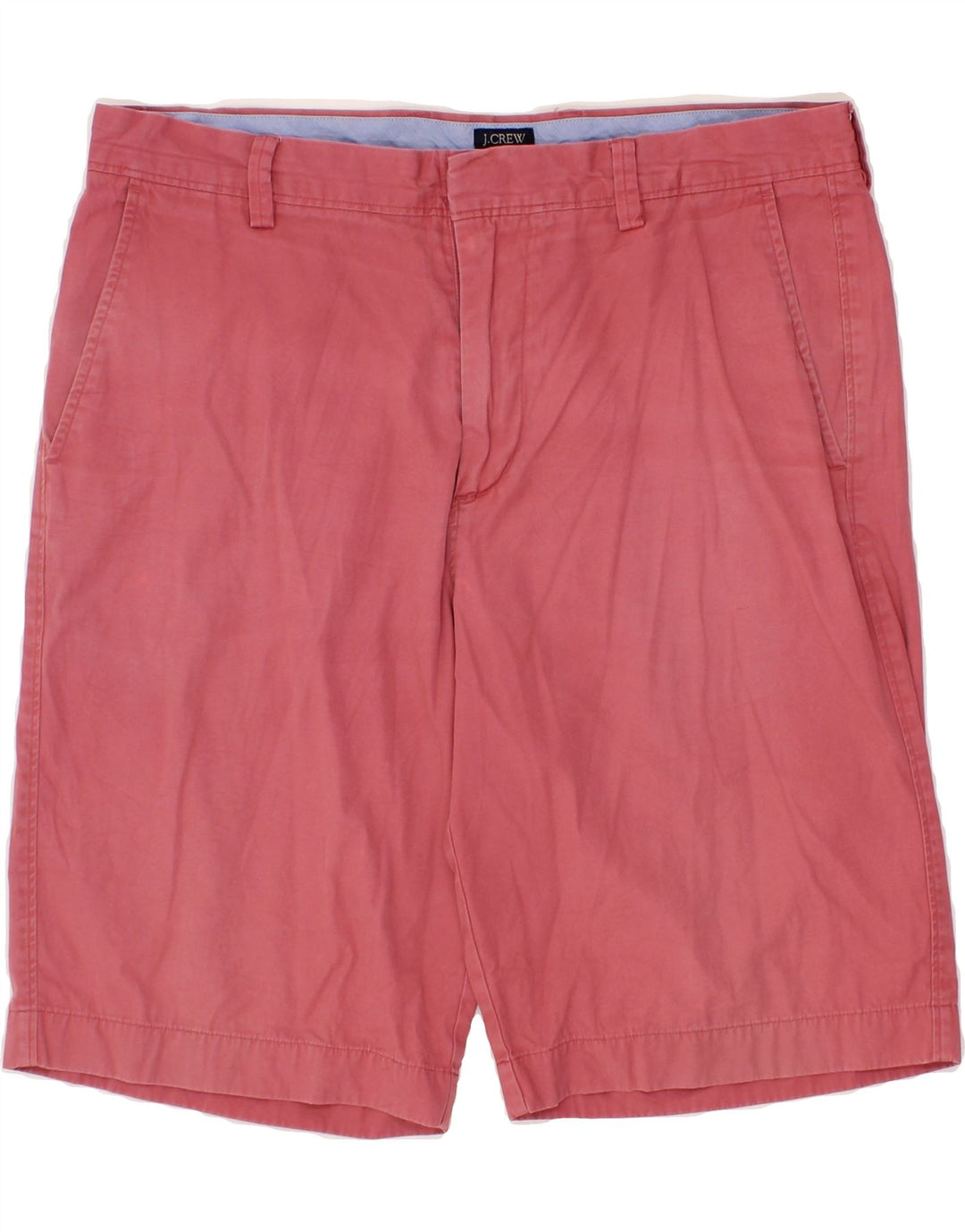 J. CREW Mens Rivington Chino Shorts W34 Large Pink Cotton Vintage J. Crew and Second-Hand J. Crew from Messina Hembry 