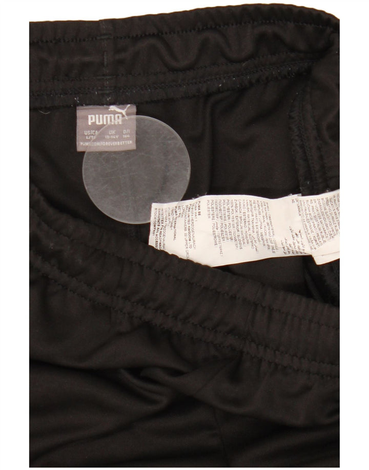 Παντελόνι αθλητικής φόρμας Puma Boys 13-14 Years Black Colourblock Polyester