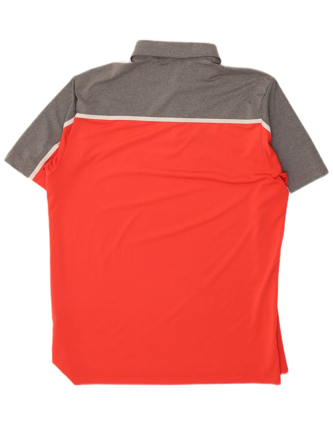 Ανδρικό πουκάμισο Adidas Polo με μεγάλο κόκκινο χρώμα πολυεστέρα