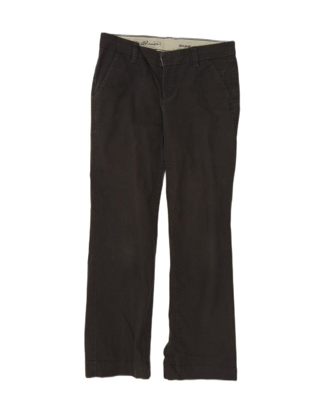 EDDIE BAUER Womens Shaw Fit Chino Trousers US 6 Medium W32 L29 Grey Vintage Eddie Bauer and Second-Hand Eddie Bauer from Messina Hembry 