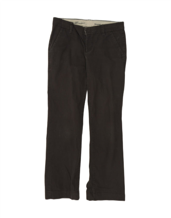 EDDIE BAUER Womens Shaw Fit Chino Trousers US 6 Medium W32 L29 Grey Vintage Eddie Bauer and Second-Hand Eddie Bauer from Messina Hembry 