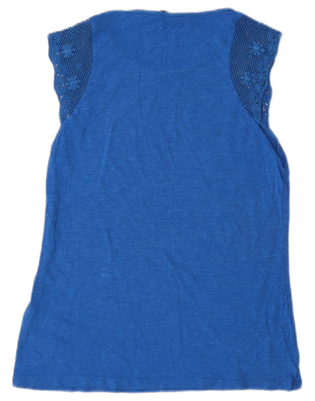 Γυναικείο γιλέκο Ralph Lauren τοπ UK 10 Small μπλε βαμβακερό