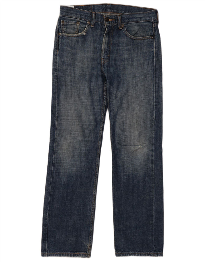 Γυναικείο τζιν Levi's Straight W30 L30 Navy Blue Cotton