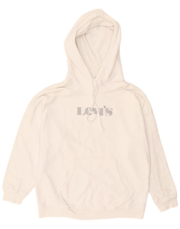 Ανδρικό Levi's Graphic Loose Fit Hoodie Jumper XS Λευκό βαμβακερό