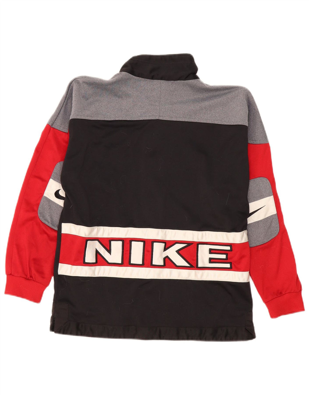 Μπουφάν Nike Boys Graphic αθλητική φόρμα 12-13 ετών, μεγάλο μαύρο χρώμα