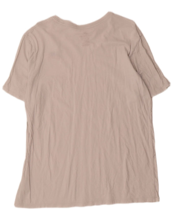 Ανδρικό μπλουζάκι Nike, Αθλητικό T-Shirt XL, λευκό βαμβακερό