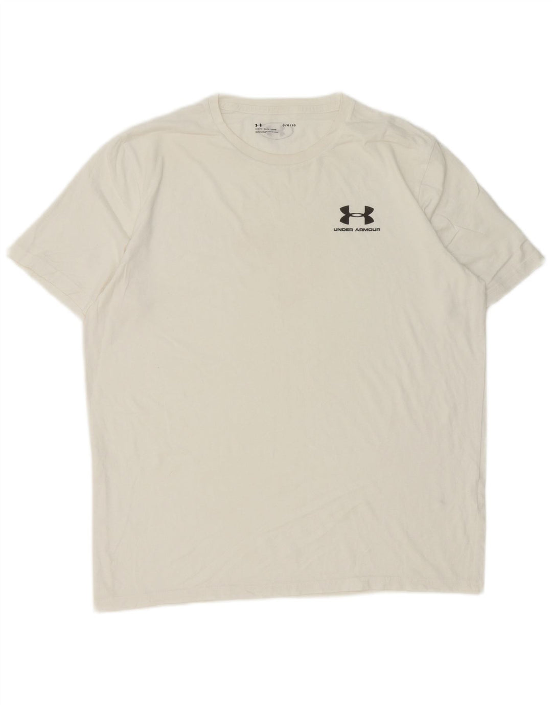 Under Armour Ανδρικό T-Shirt Top Large Λευκό