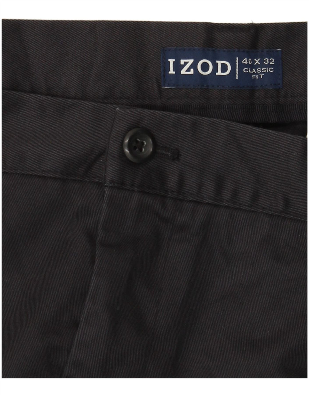 Ανδρικό παντελόνι IZOD Classic Fit Cropped W40 L25 Navy Blue