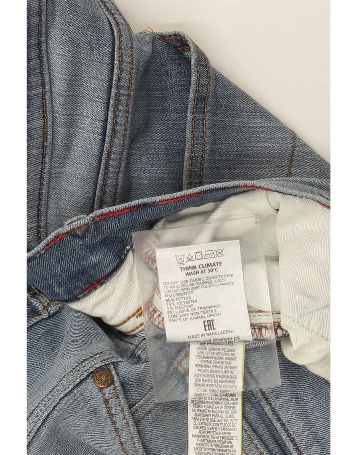 Ανδρικό Slim Jeans Marks & Spencer W34 L31 Blue Cotton